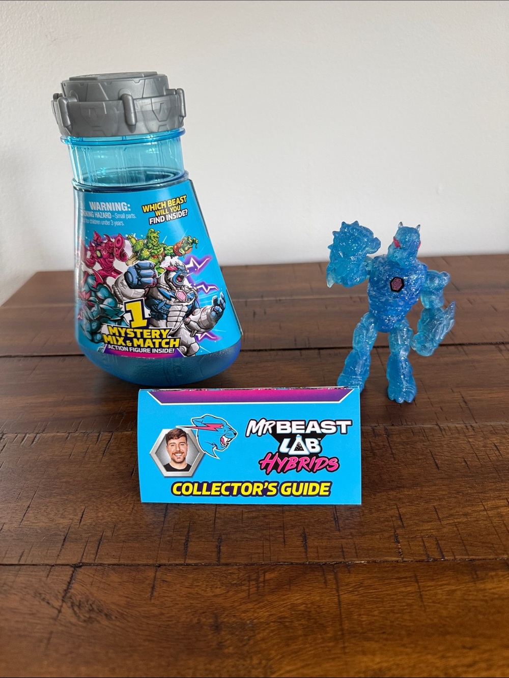 Mr. Beast Lab Hybrids Blue Mystery Mix & Match Figure